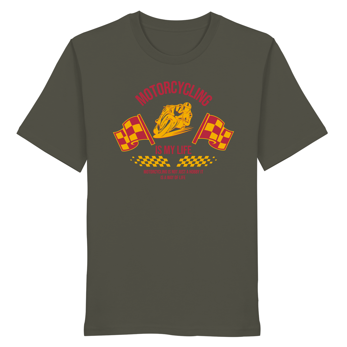 Motorcycling is my Life - Organic Shirt