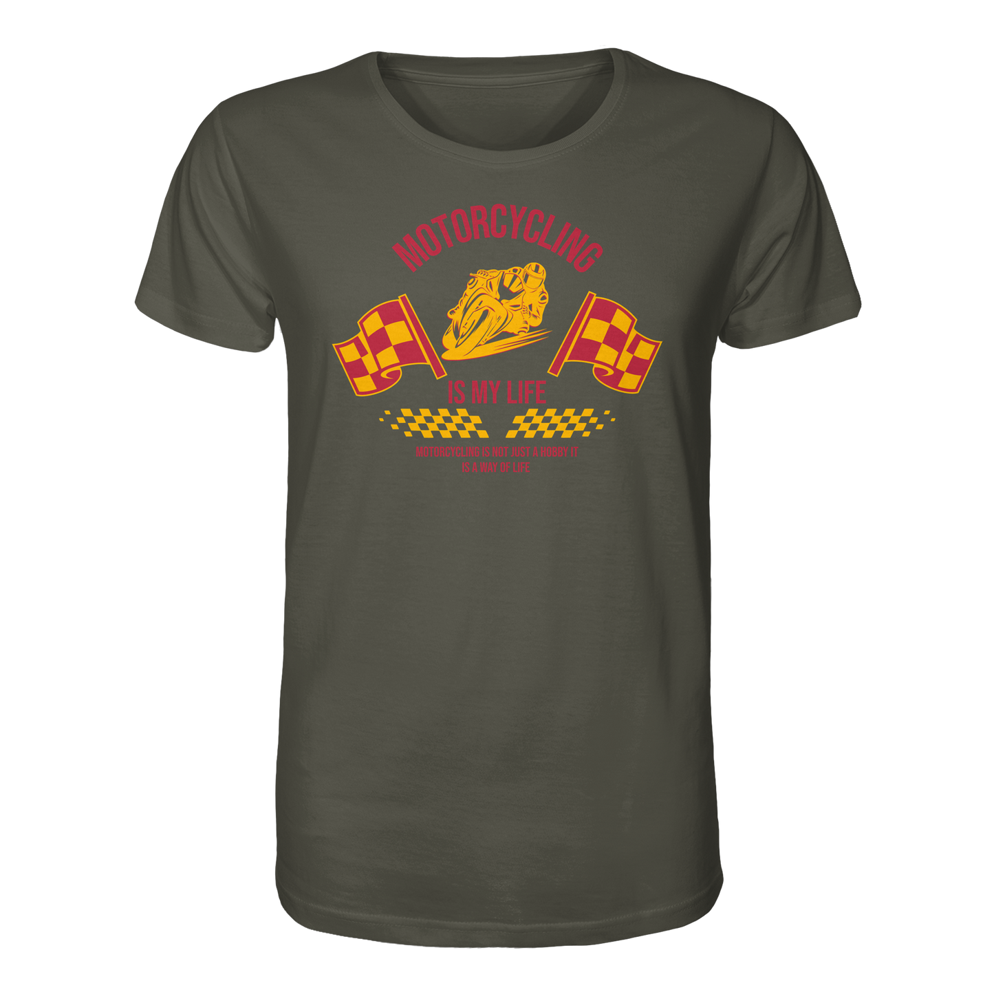 Motorcycling is my Life - Organic Shirt