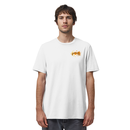 Orange Paradox Skull / T-Shirt