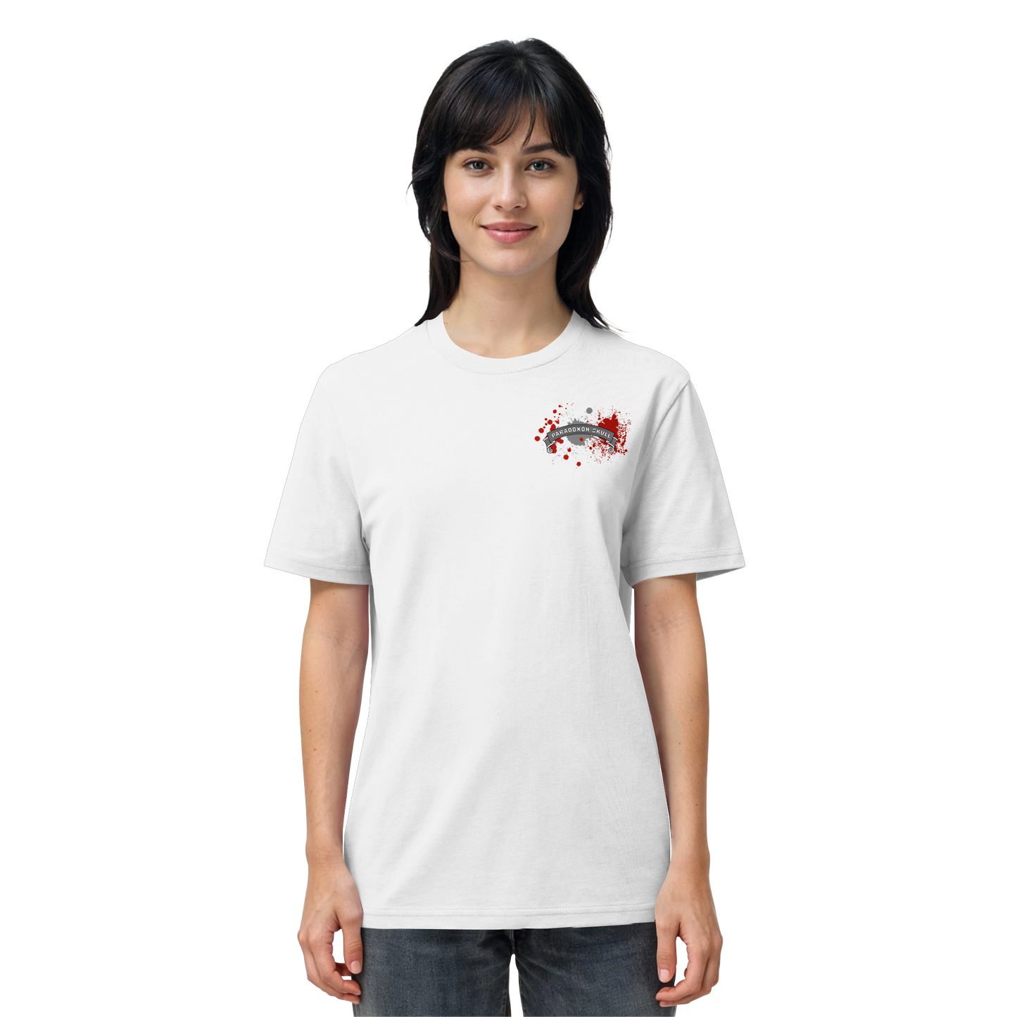 Red Paradoxon Skull  - Organic Shirt