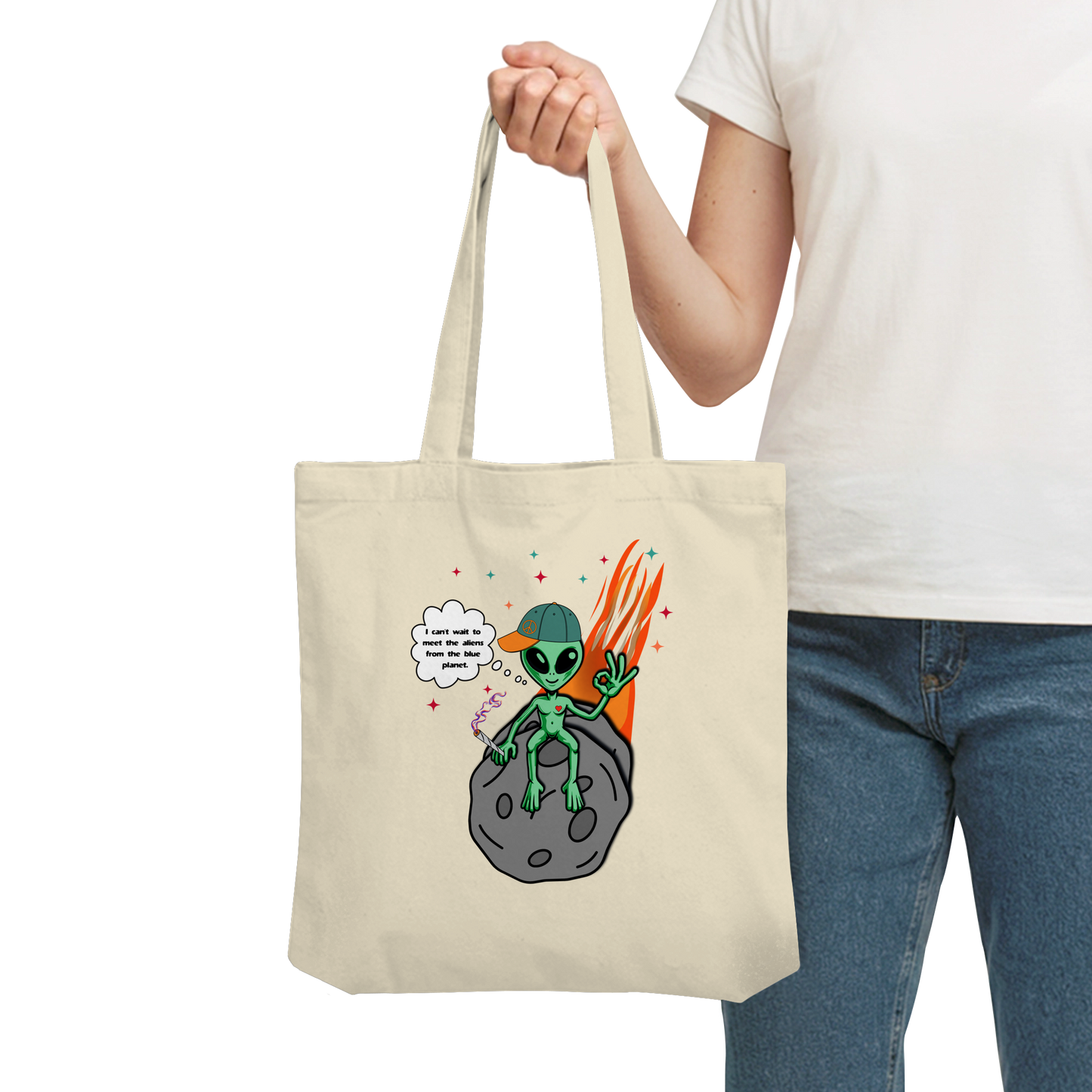 Alien / Tote Bag