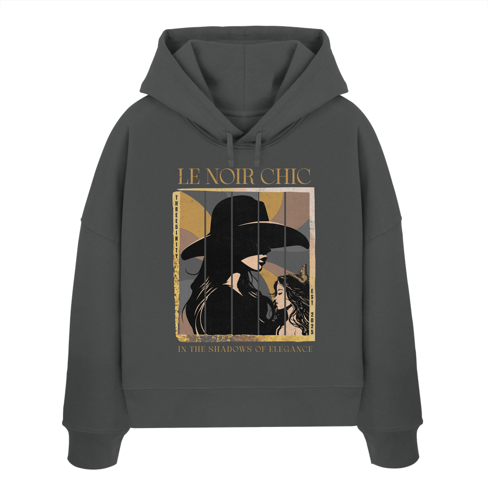 Le Noir Chic / Damen Boxcut Hoodie