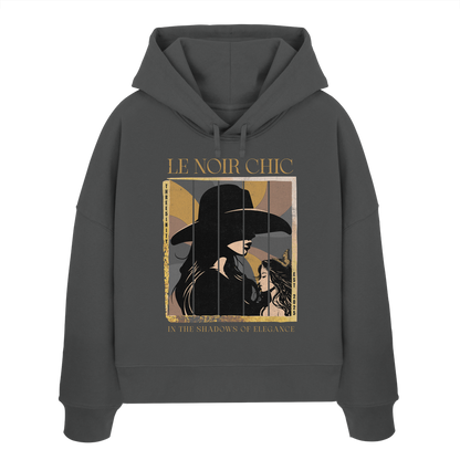 Le Noir Chic / Damen Boxcut Hoodie