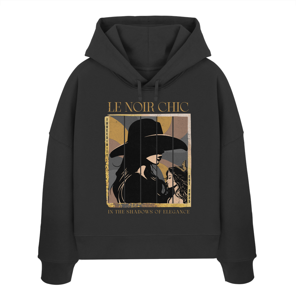 Le Noir Chic / Damen Boxcut Hoodie