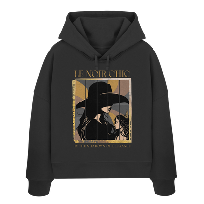 Le Noir Chic / Damen Boxcut Hoodie