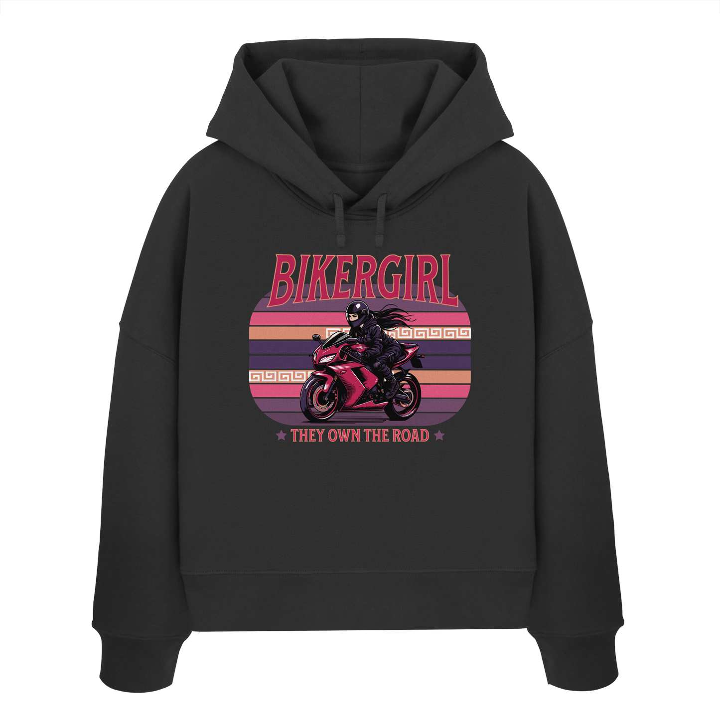 Bikergirl / Women's Boxcut Hoodie