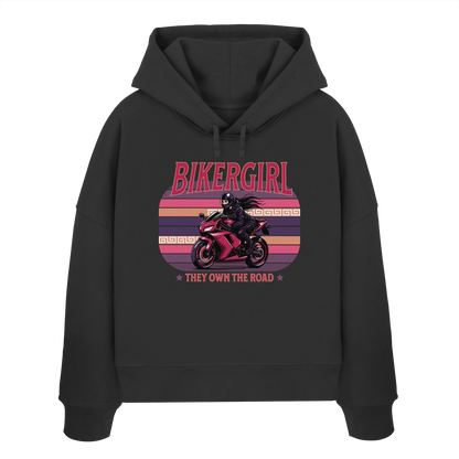 Bikergirl / Women's Boxcut Hoodie