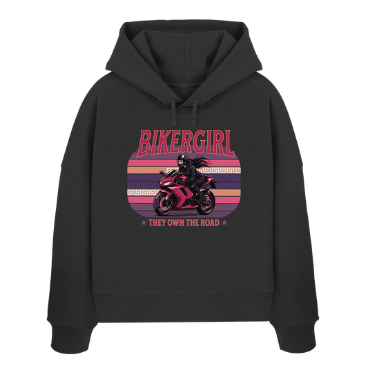 Bikergirl / Women's Boxcut Hoodie