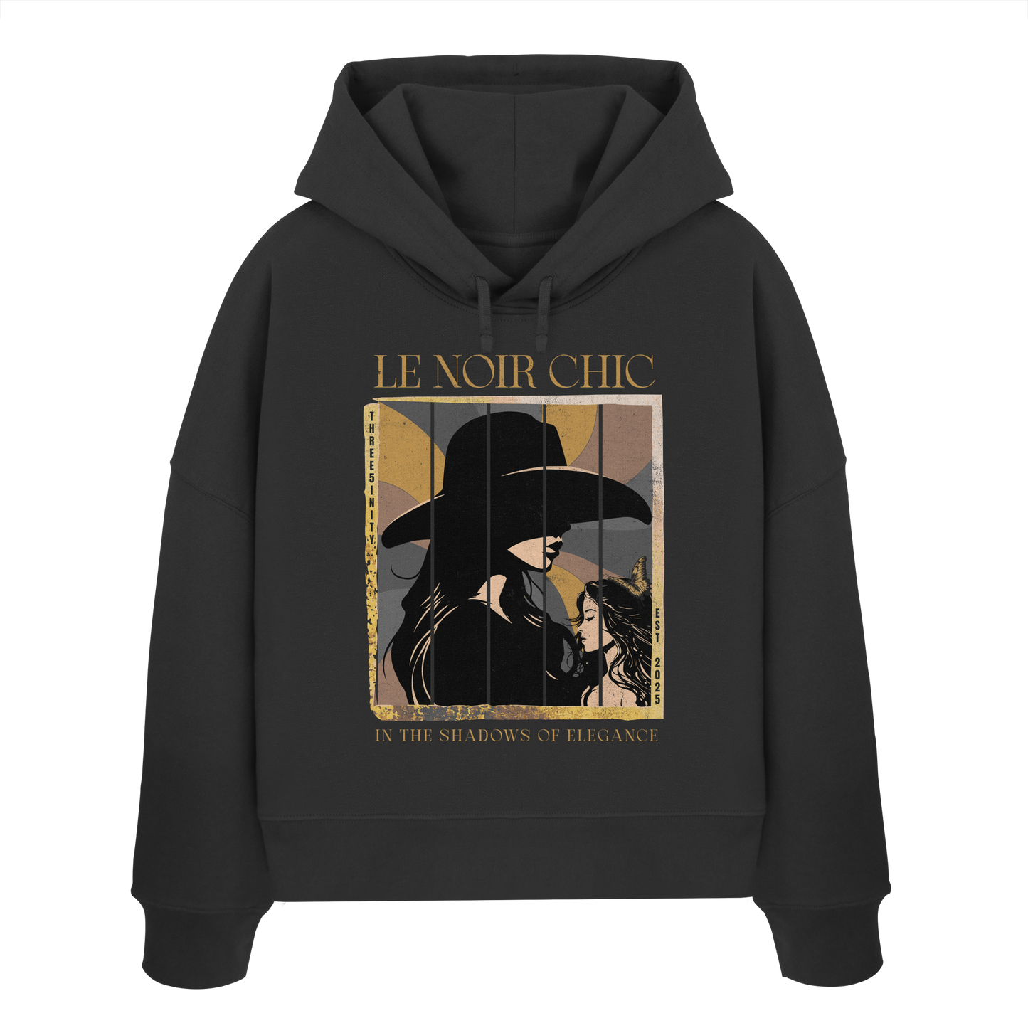 Le Noir Chic / Women's Boxcut Hoodie