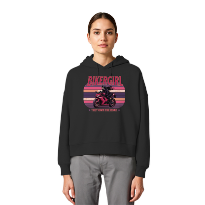 Bikergirl / Women's Boxcut Hoodie