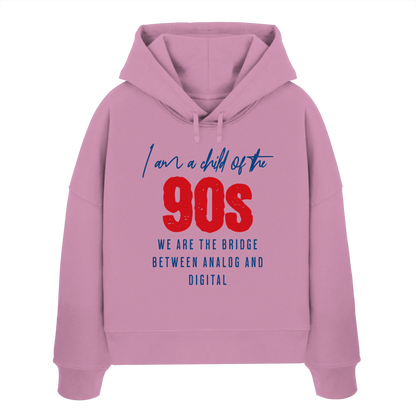 Child of the 90s / Women's Boxcut Hoodie