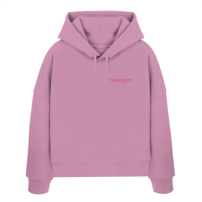 King Of Jungle Lilac / Damen Boxcut Hoodie