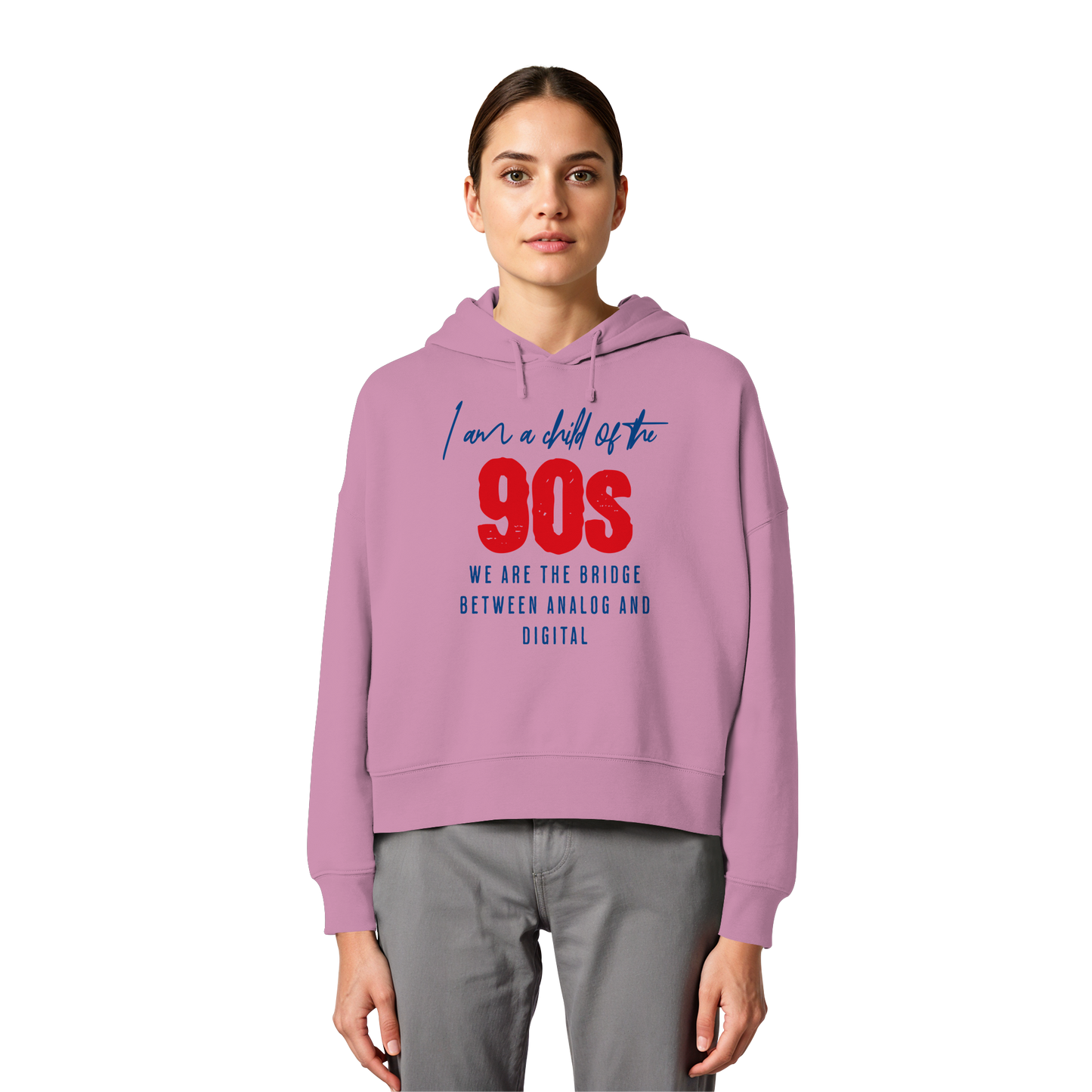 Child of the 90s / Women's Boxcut Hoodie