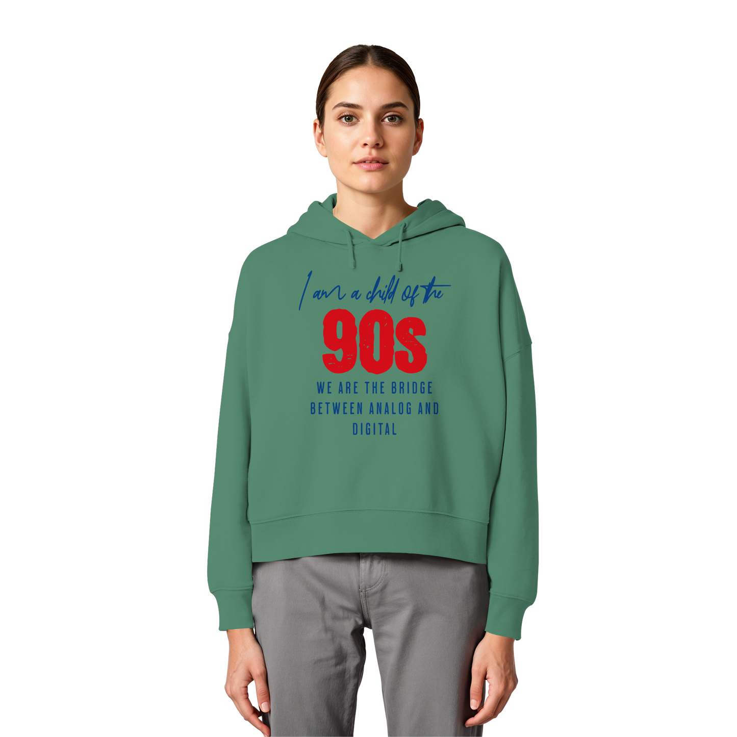 Child of the 90s / Women's Boxcut Hoodie