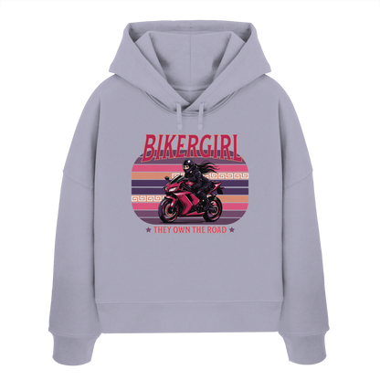 Bikergirl / Women's Boxcut Hoodie