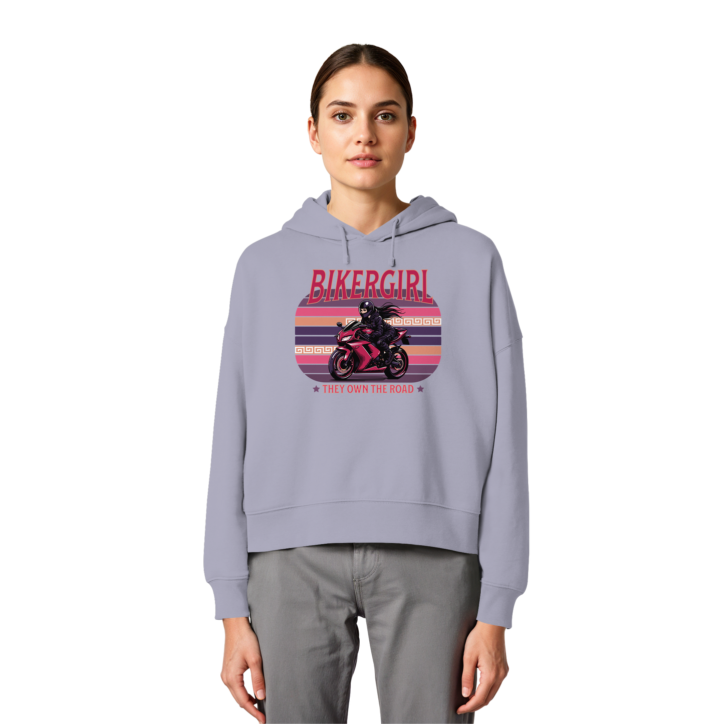 Bikergirl / Women's Boxcut Hoodie