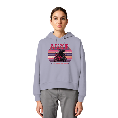 Bikergirl / Women's Boxcut Hoodie