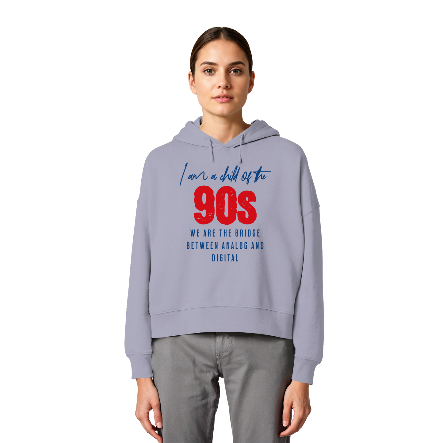 Child of the 90s / Women's Boxcut Hoodie