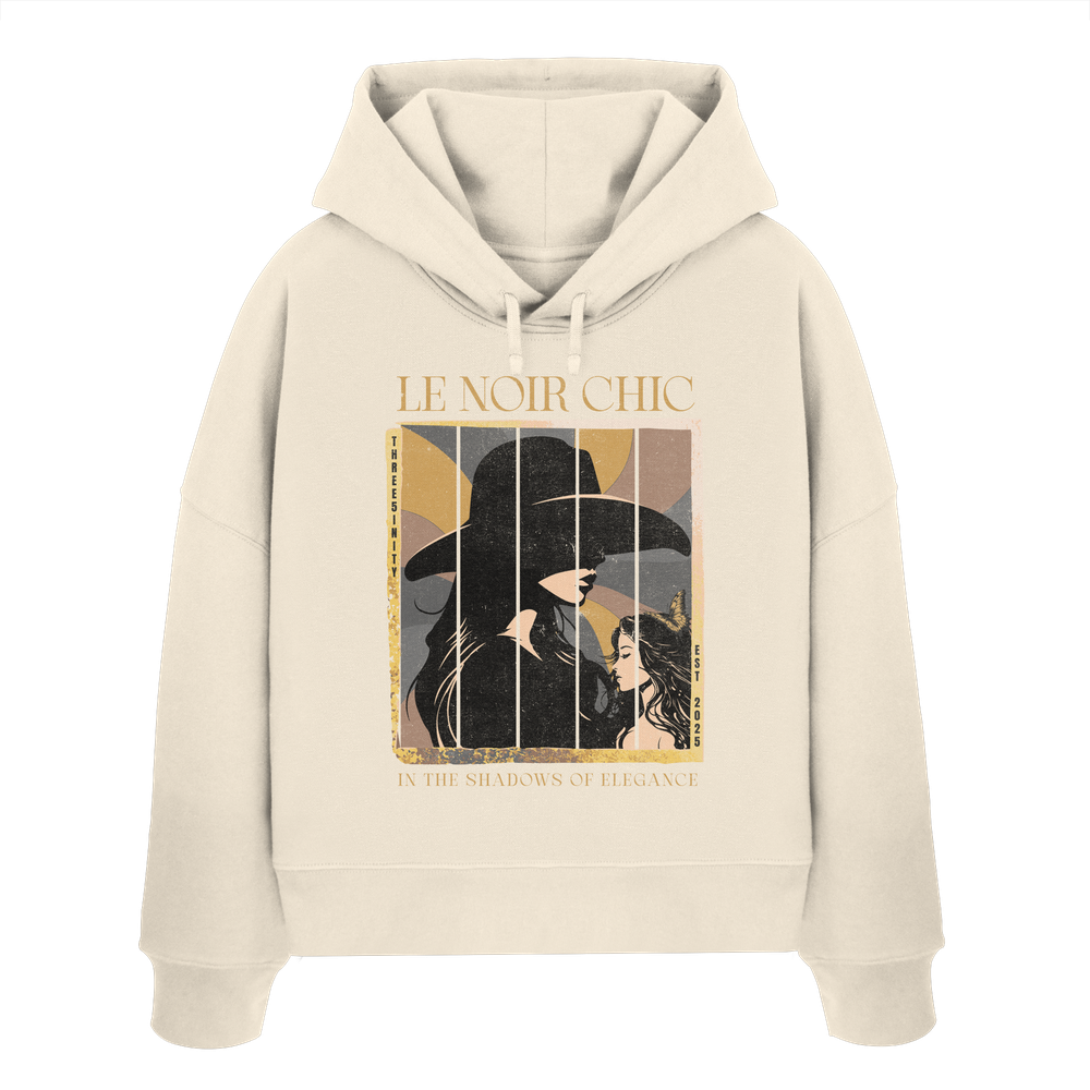 Le Noir Chic / Damen Boxcut Hoodie