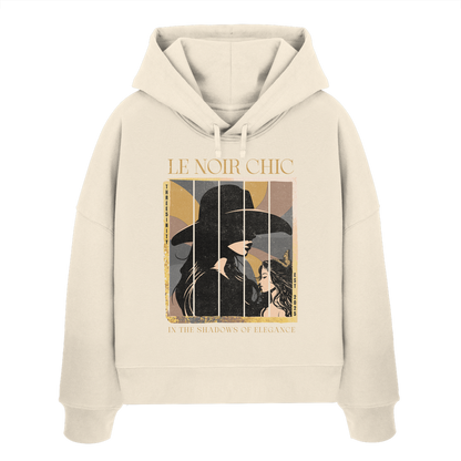 Le Noir Chic / Damen Boxcut Hoodie