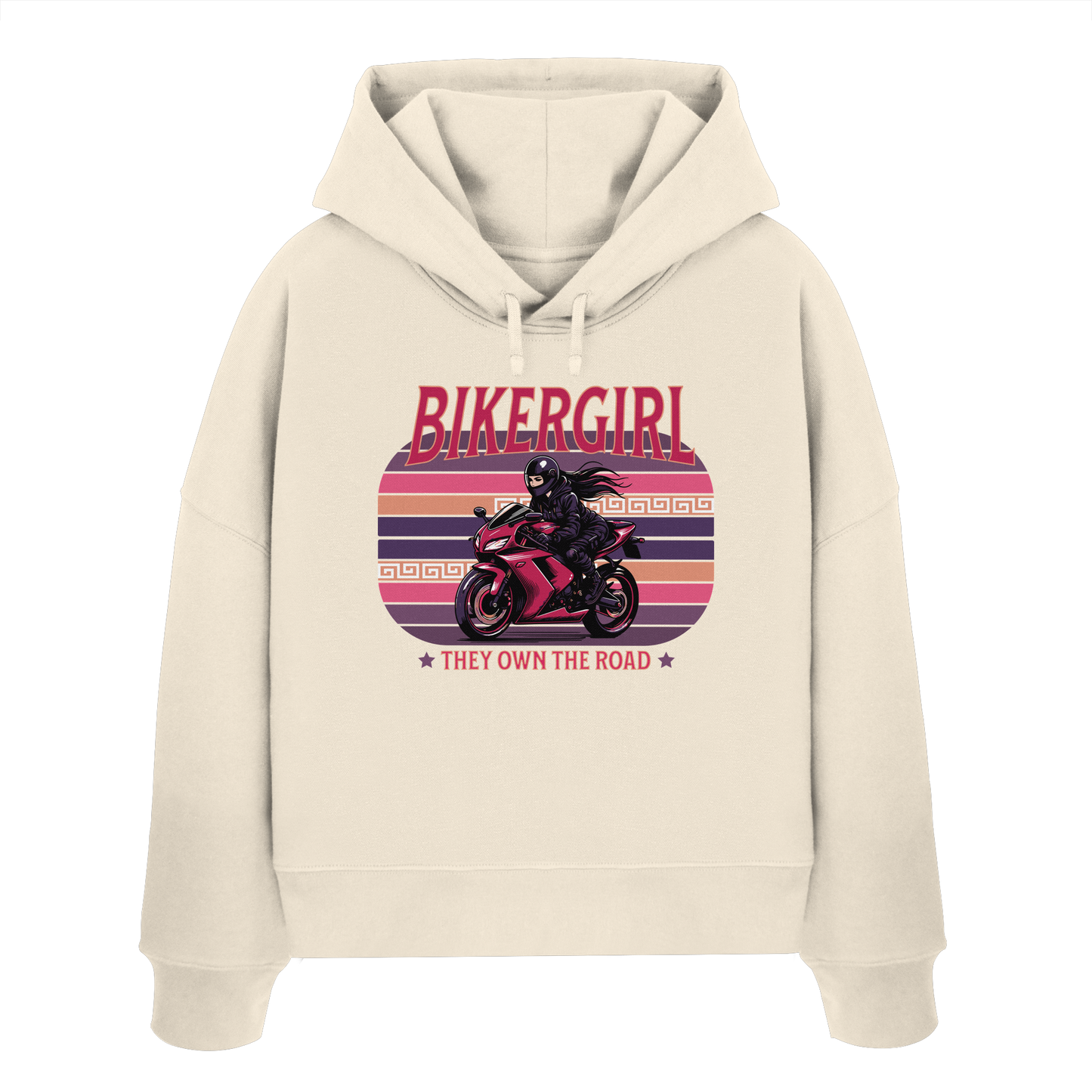 Bikergirl / Women's Boxcut Hoodie