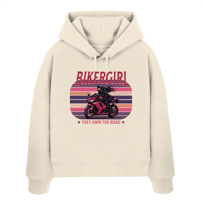 Bikergirl / Women's Boxcut Hoodie