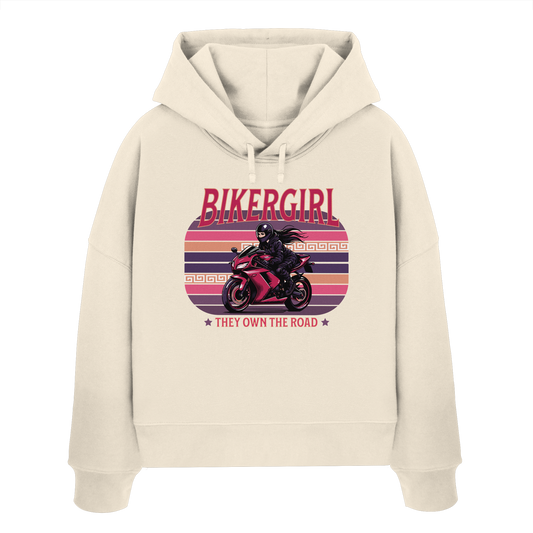 Bikergirl / Women's Boxcut Hoodie
