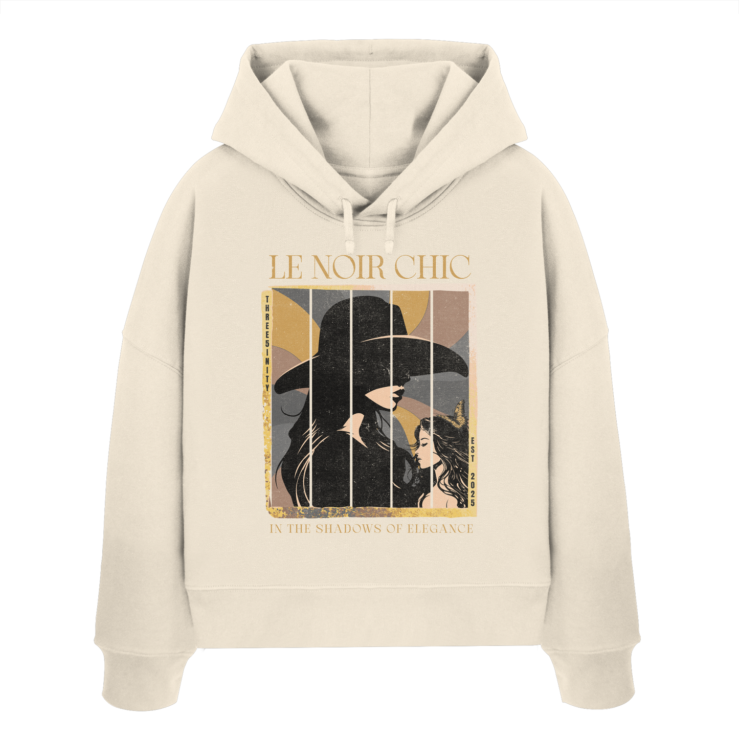 Le Noir Chic / Women's Boxcut Hoodie