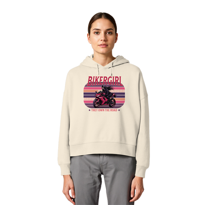 Bikergirl / Women's Boxcut Hoodie