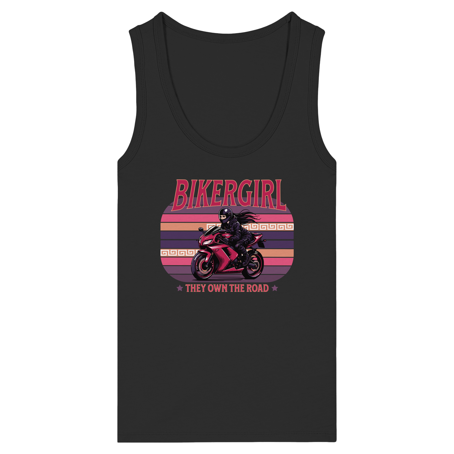 Bikergirl / Damen Tank Top