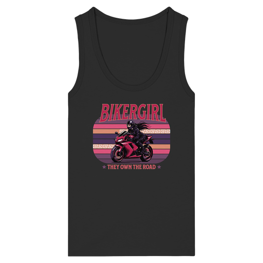 Bikergirl / Damen Tank Top