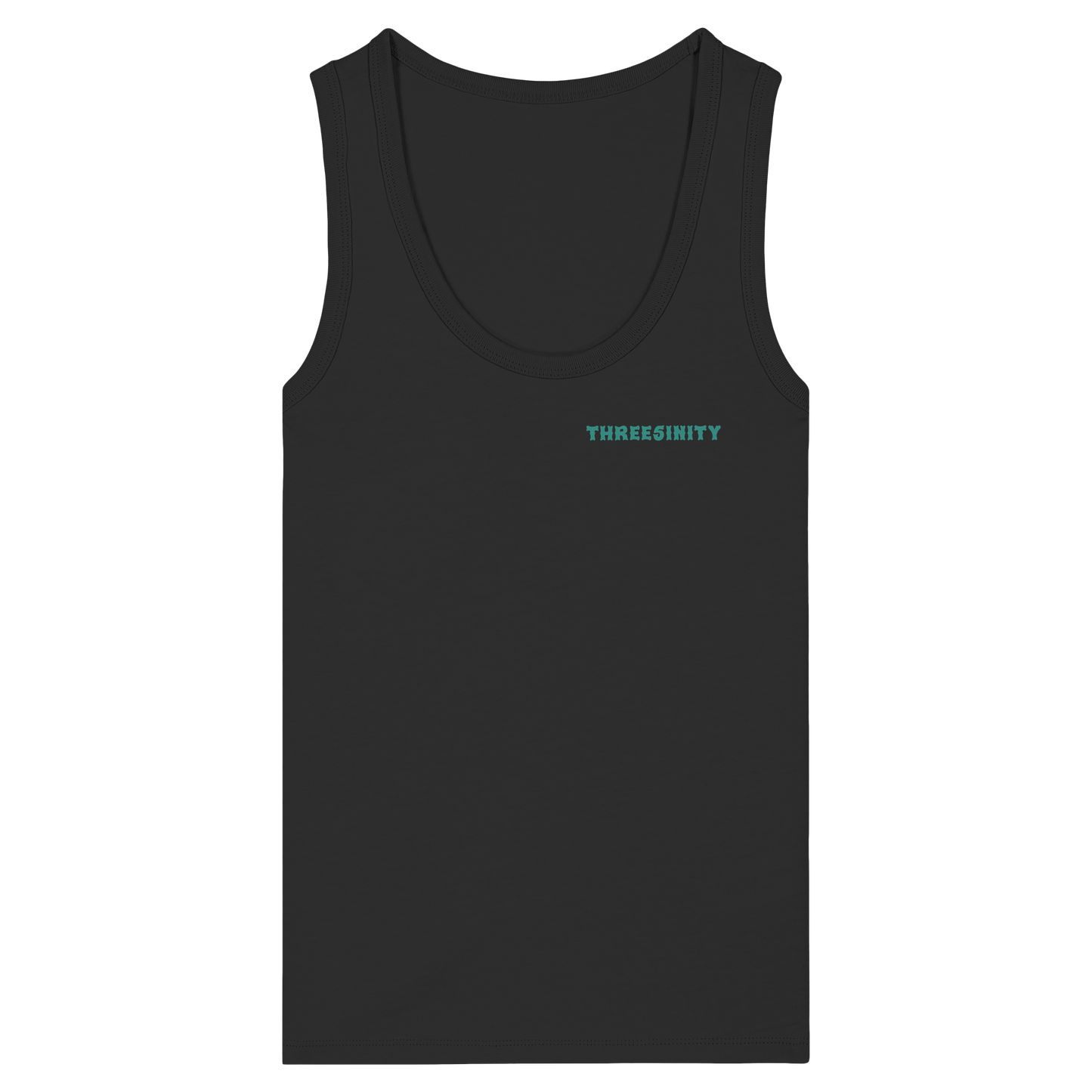 Turquoise Paradoxon Skull   /  Damen Tank Top