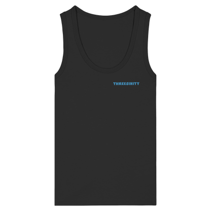 Blue Paradoxon Skull  / Damen Tank Top