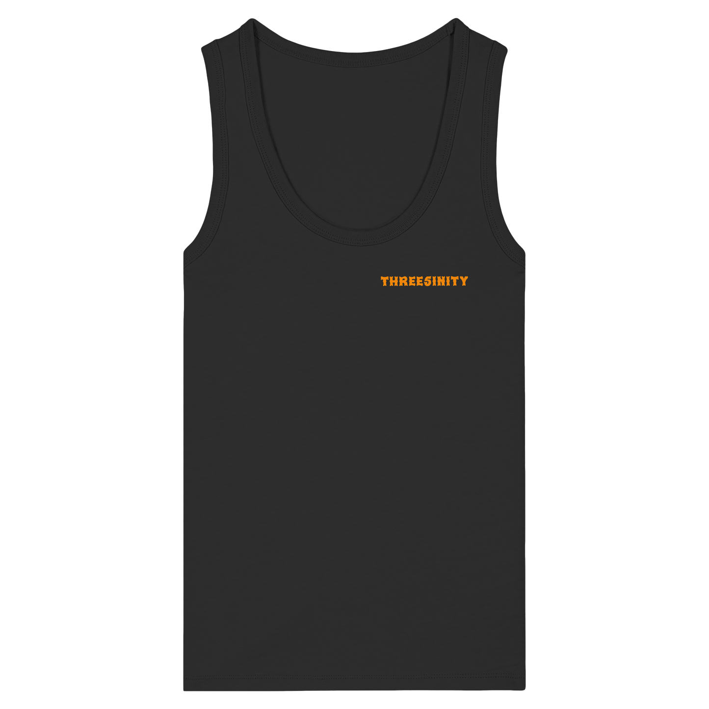 Orange Paradoxon Skull  /  Damen Tank Top