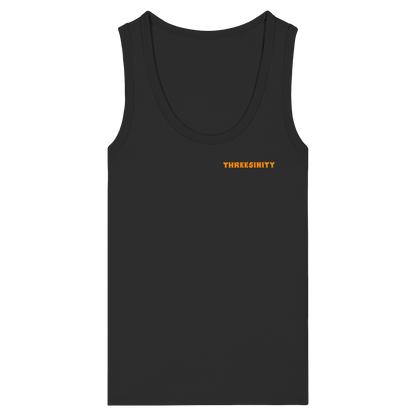Orange Paradoxon Skull  /  Damen Tank Top
