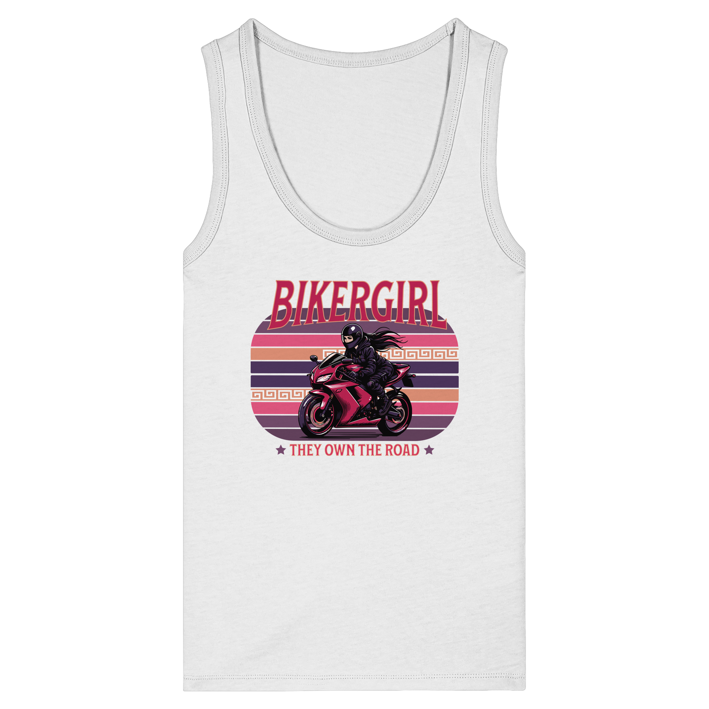Bikergirl / Damen Tank Top