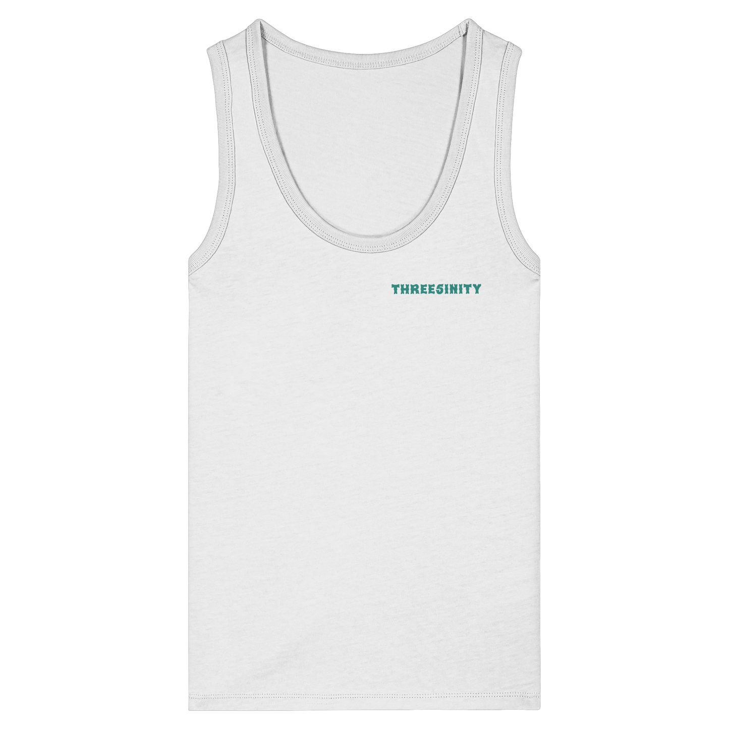 Turquoise Paradoxon Skull   /  Damen Tank Top