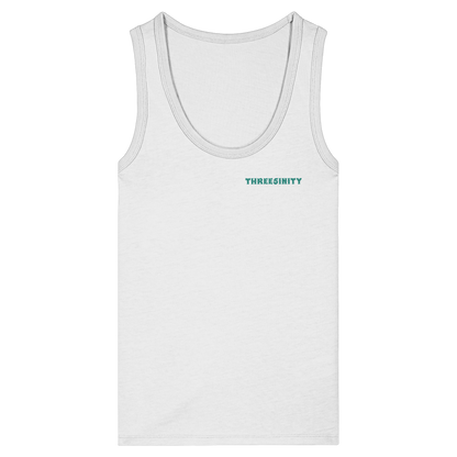 Turquoise Paradoxon Skull   /  Damen Tank Top