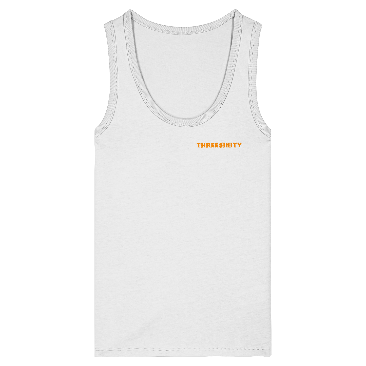 Orange Paradoxon Skull  /  Damen Tank Top