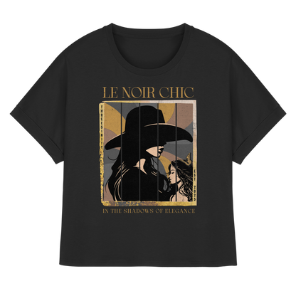 Le Noir Chic / Women's Rolled Sleeves T-Shirt