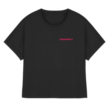 Violett Paradoxon Skull  / Ladies Oversize Shirt