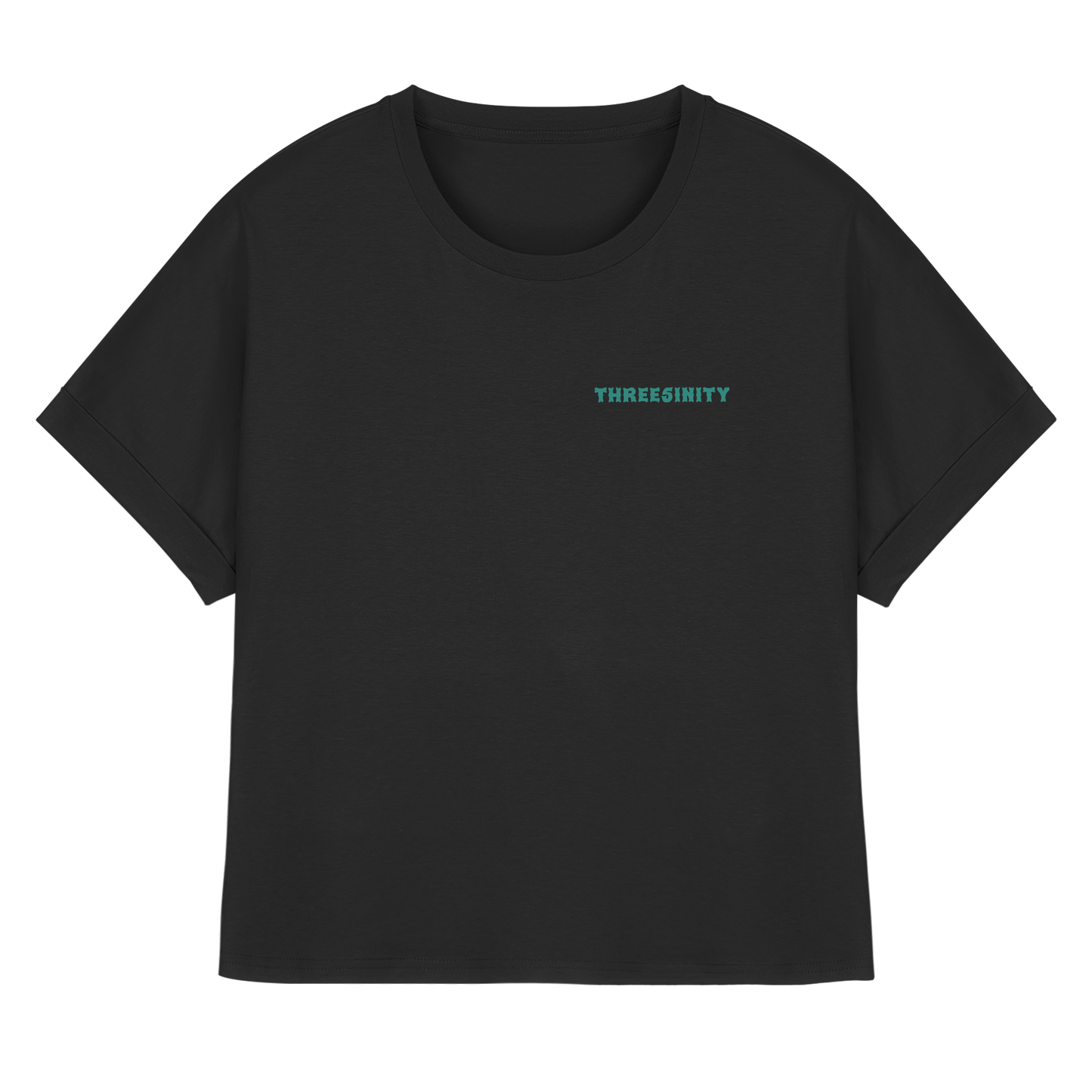 Turquoise Paradoxon Skull   /  Ladies Oversize Shirt