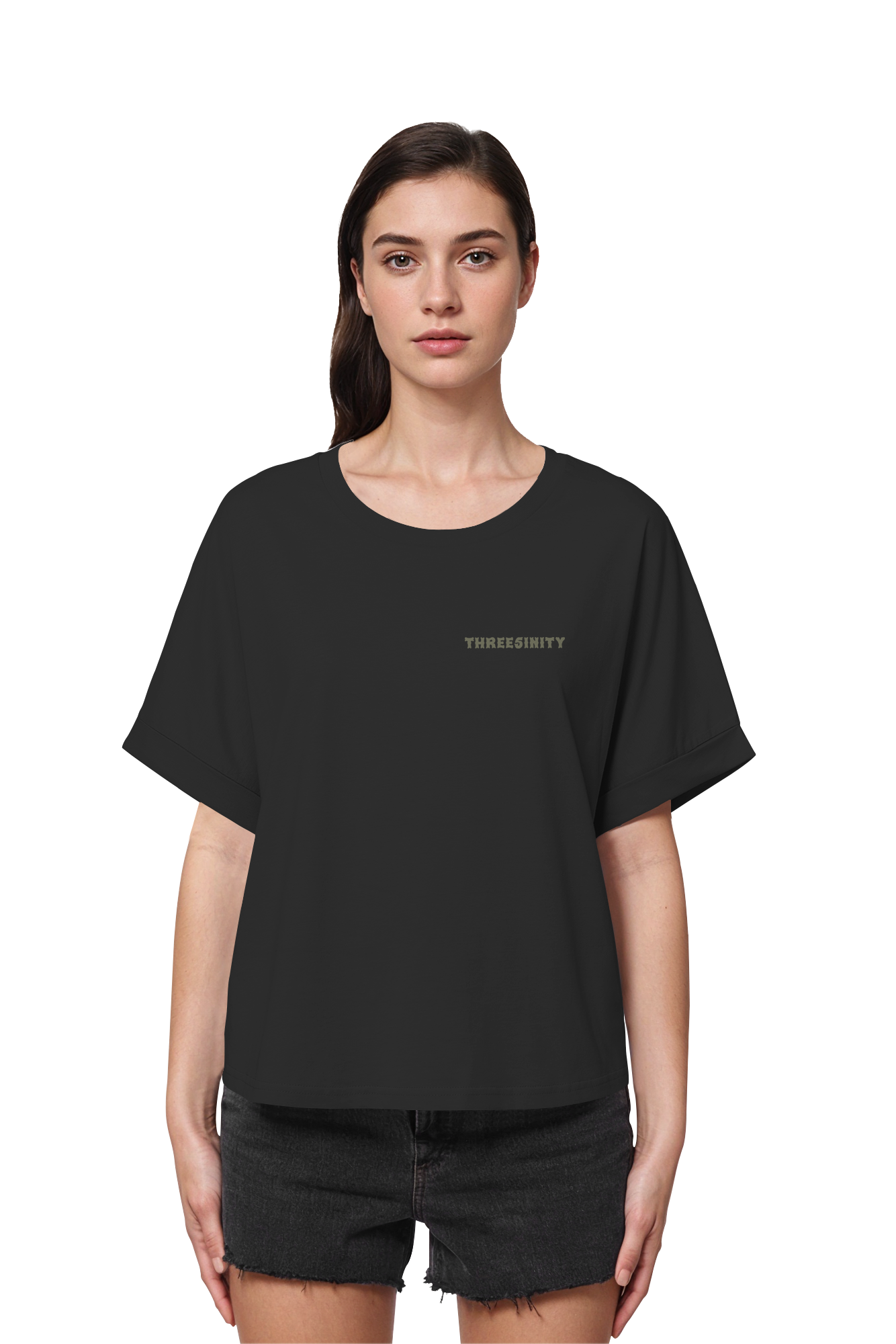 Green Paradoxon Skull  / Ladies Oversize Shirt
