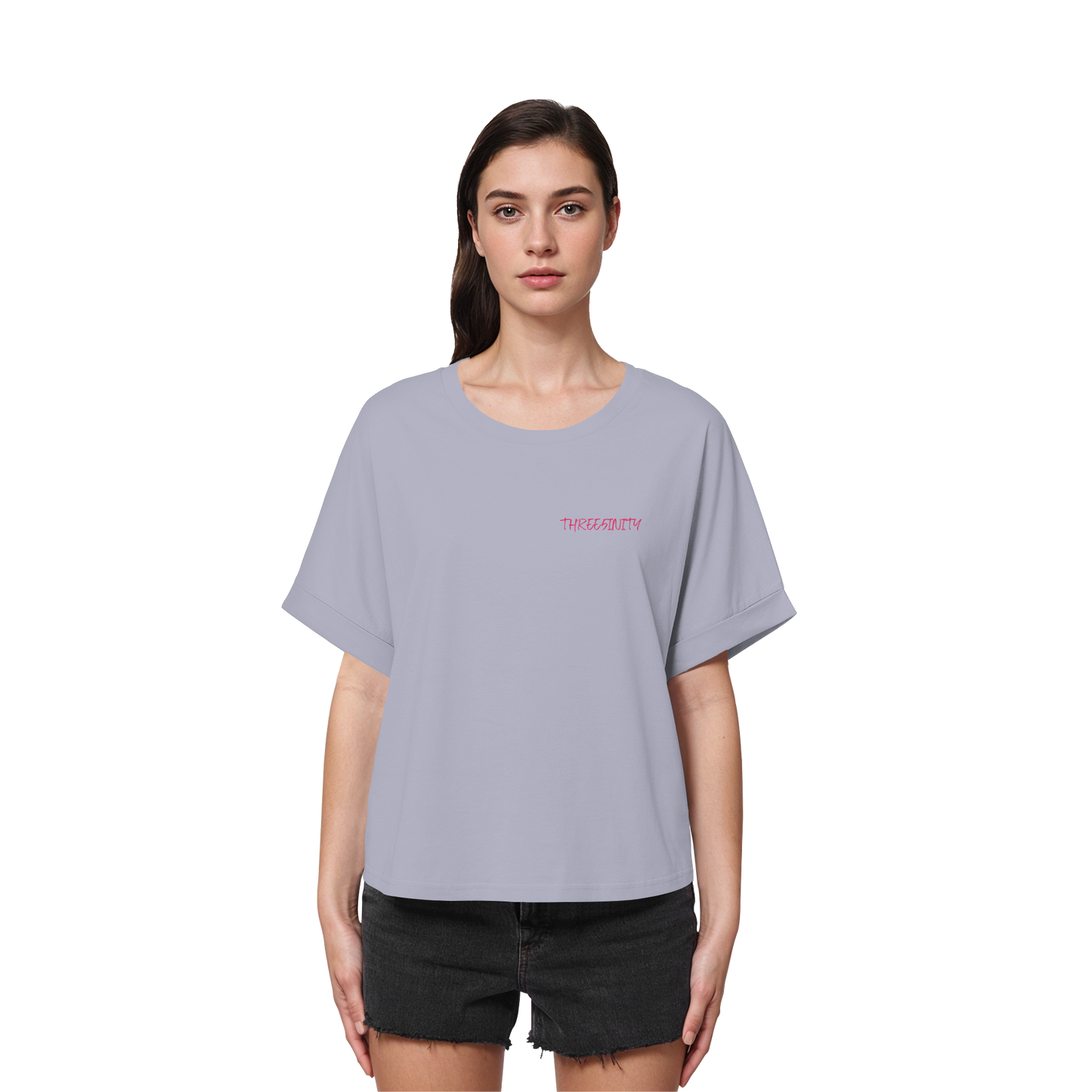King Of Jungle Lilac / Oversize Ladies Shirt