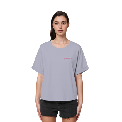 King Of Jungle Lilac / Oversize Ladies Shirt