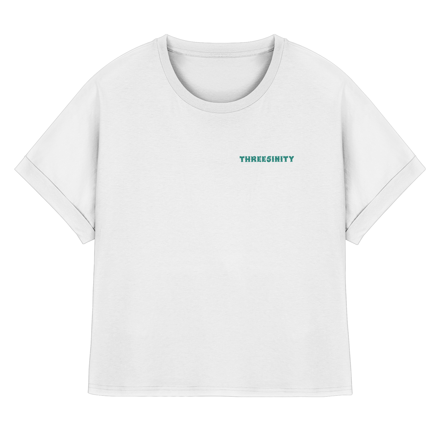 Turquoise Paradoxon Skull   /  Ladies Oversize Shirt