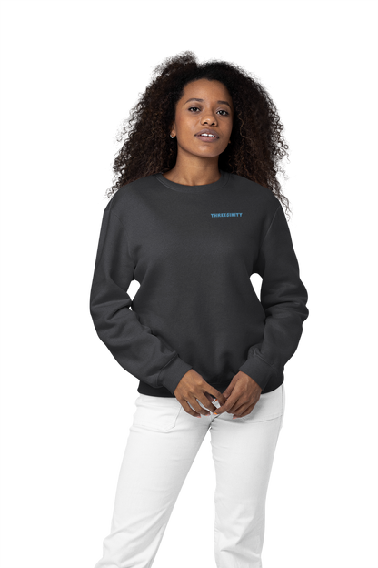 Blue Paradoxon Skull / Oversize Sweatshirt