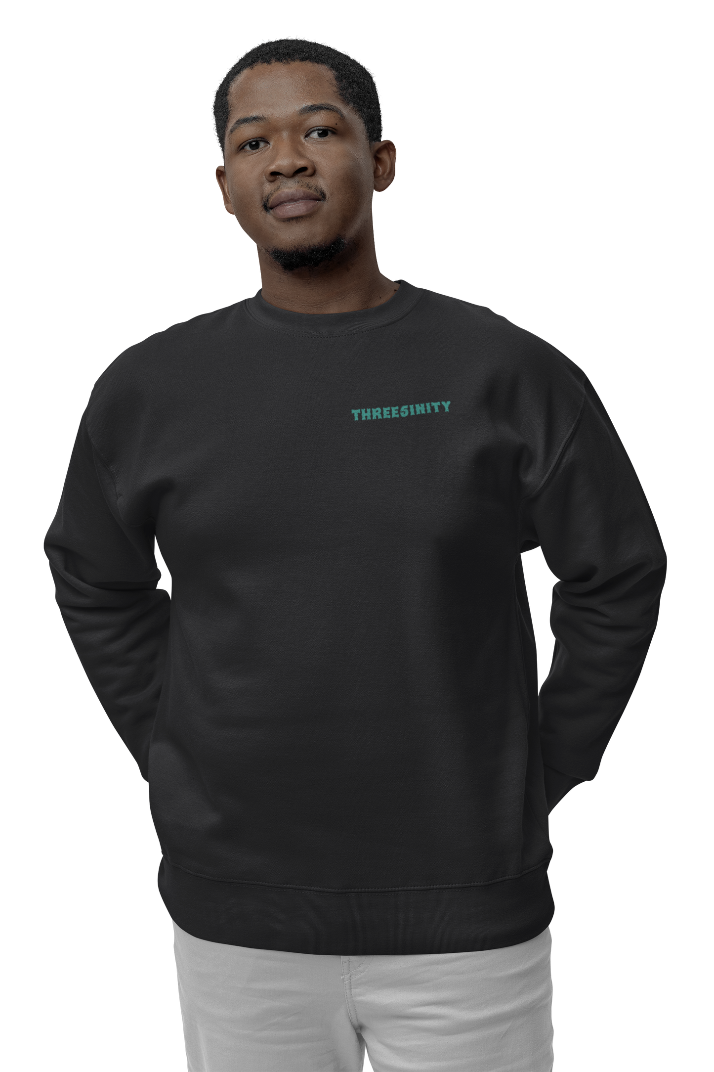 Turquoise Paradoxon Skull / Oversize Sweatshirt