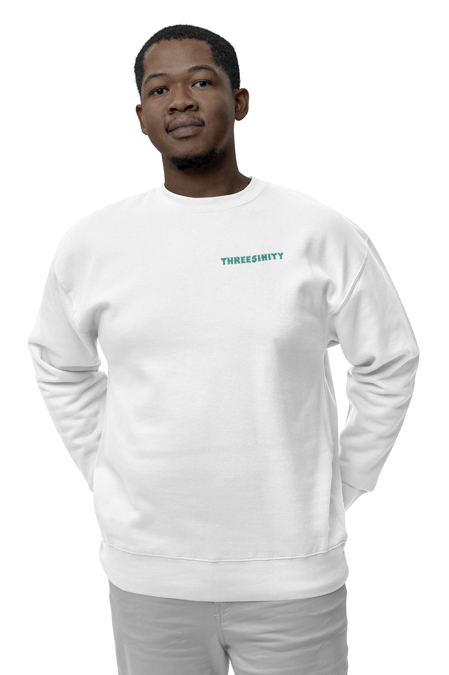 Turquoise Paradoxon Skull / Oversize Sweatshirt