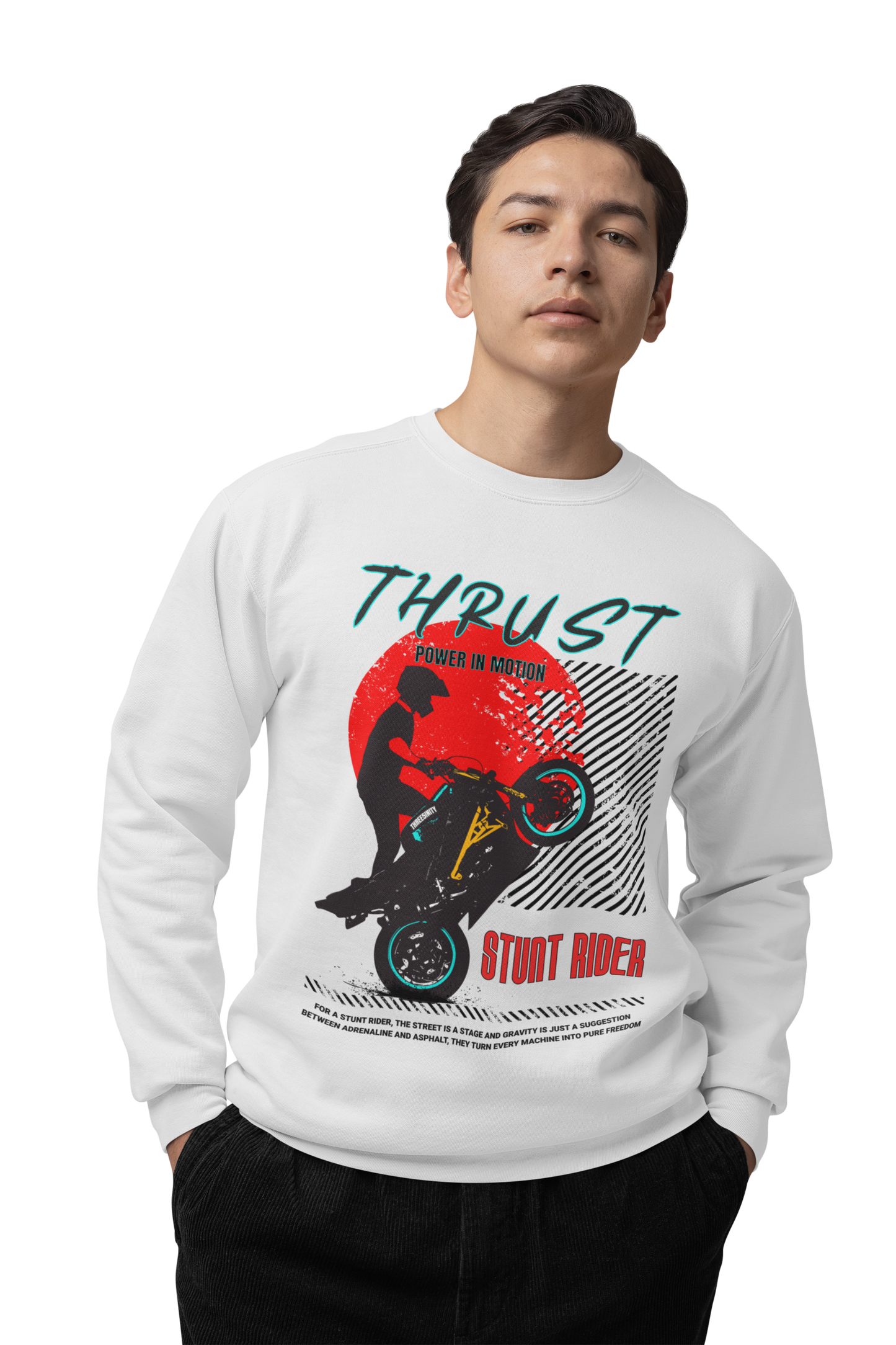 Stunt Rider  /  Oversize Sweatshirt